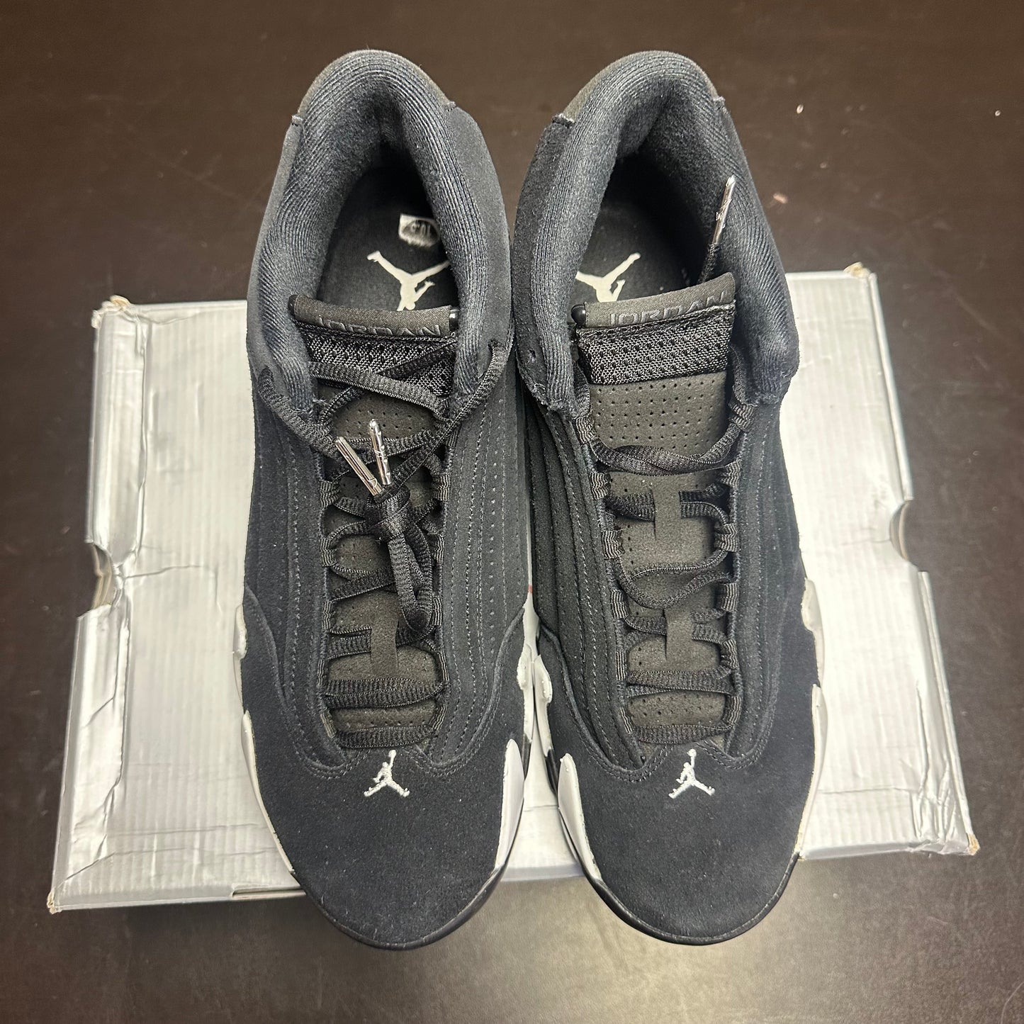 Jordan 14 Retro Black White (Pre-Owned) (10.5)
