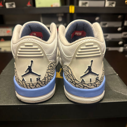 Jordan 3 Retro UNC (Pre-Owned) (8) *REPLACEMENT BOX*