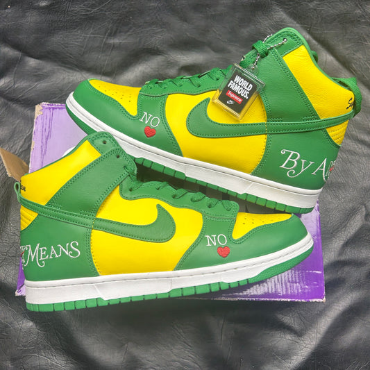 Nike Dunk High SB Supreme By Any Means Brazil (Pre-Owned) (10.5)