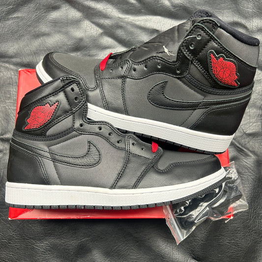 Jordan 1 Retro High Black Gym Red