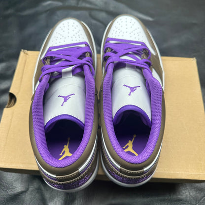 Jordan 1 Low Purple Mocha *REPLACEMENT BOX*