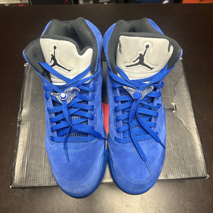 Jordan 5 Retro Blue Suede (Pre-Owned) (10)