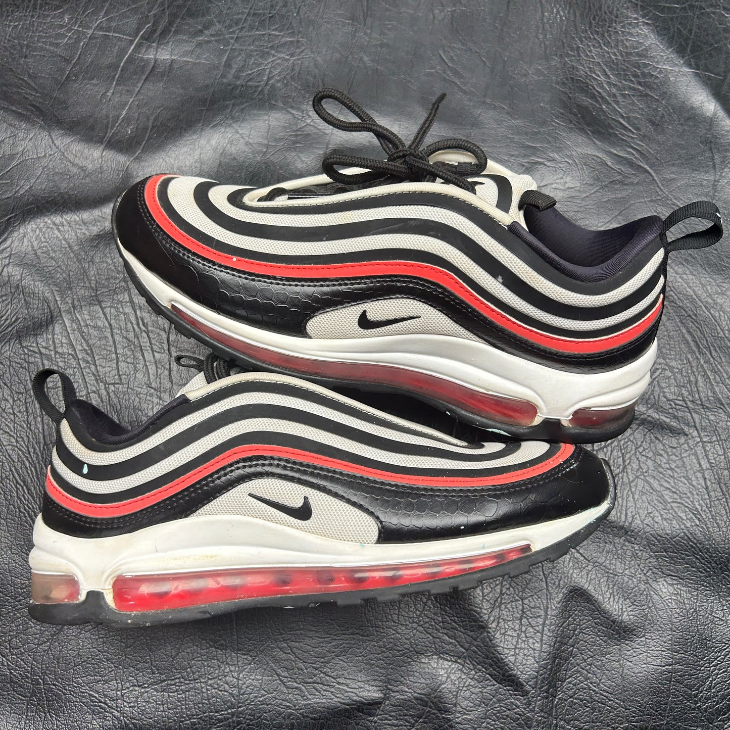 Nike Air Max 97 Black White Red (Pre-Owned) (6Y)