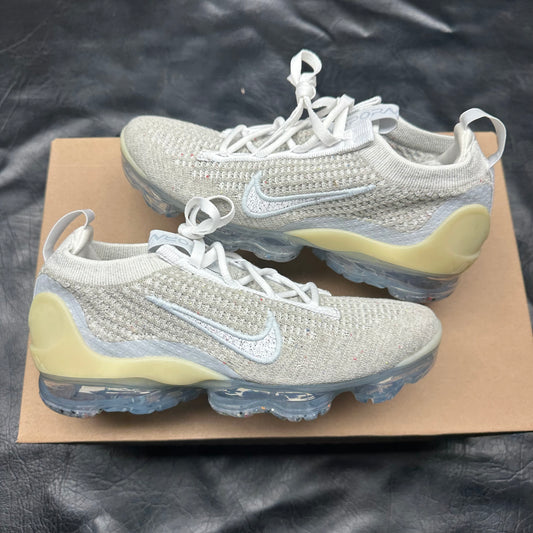 Nike Air Vapormax FlyKnit White Pure Platinum *NO BOX*