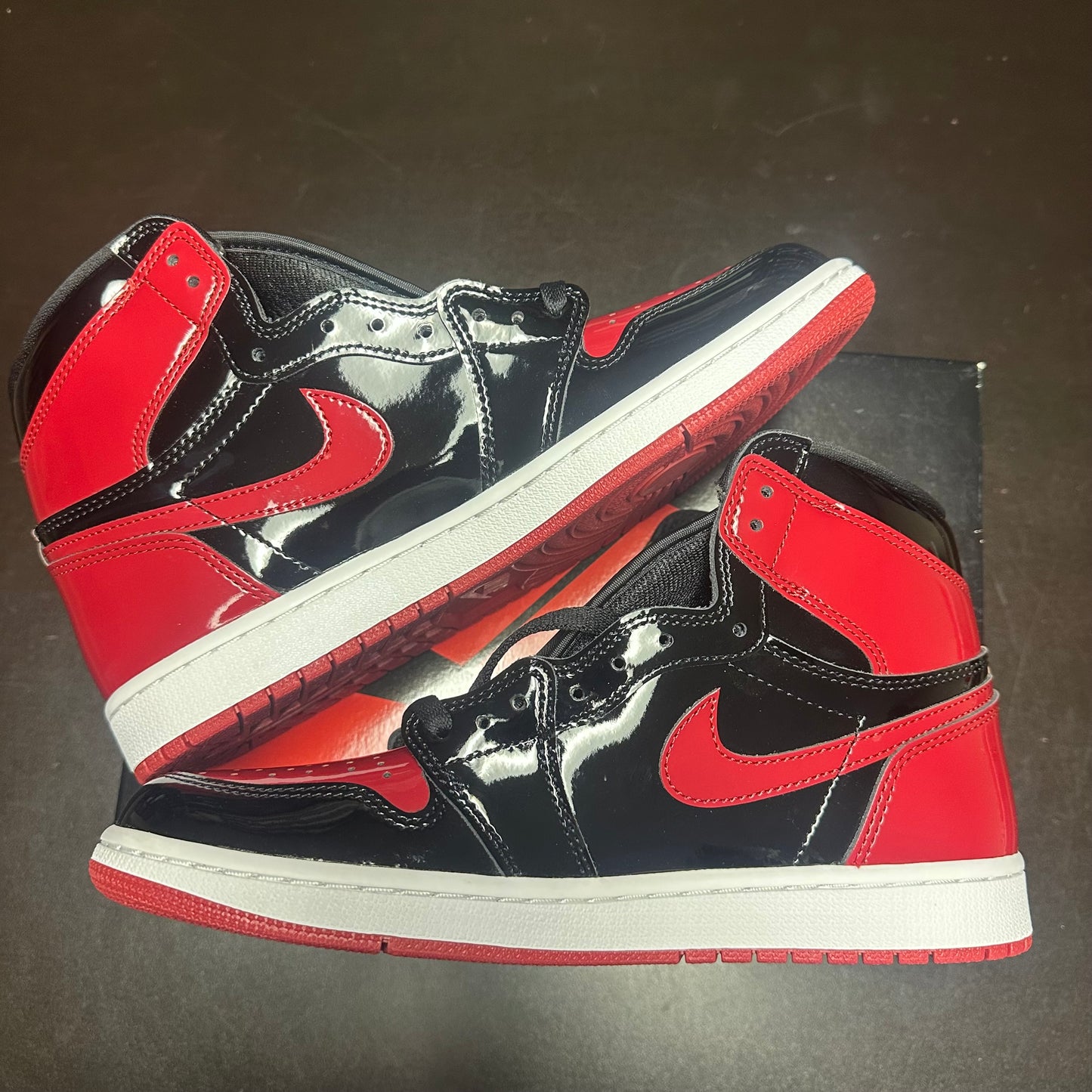 Jordan 1 Retro High Patent Bred