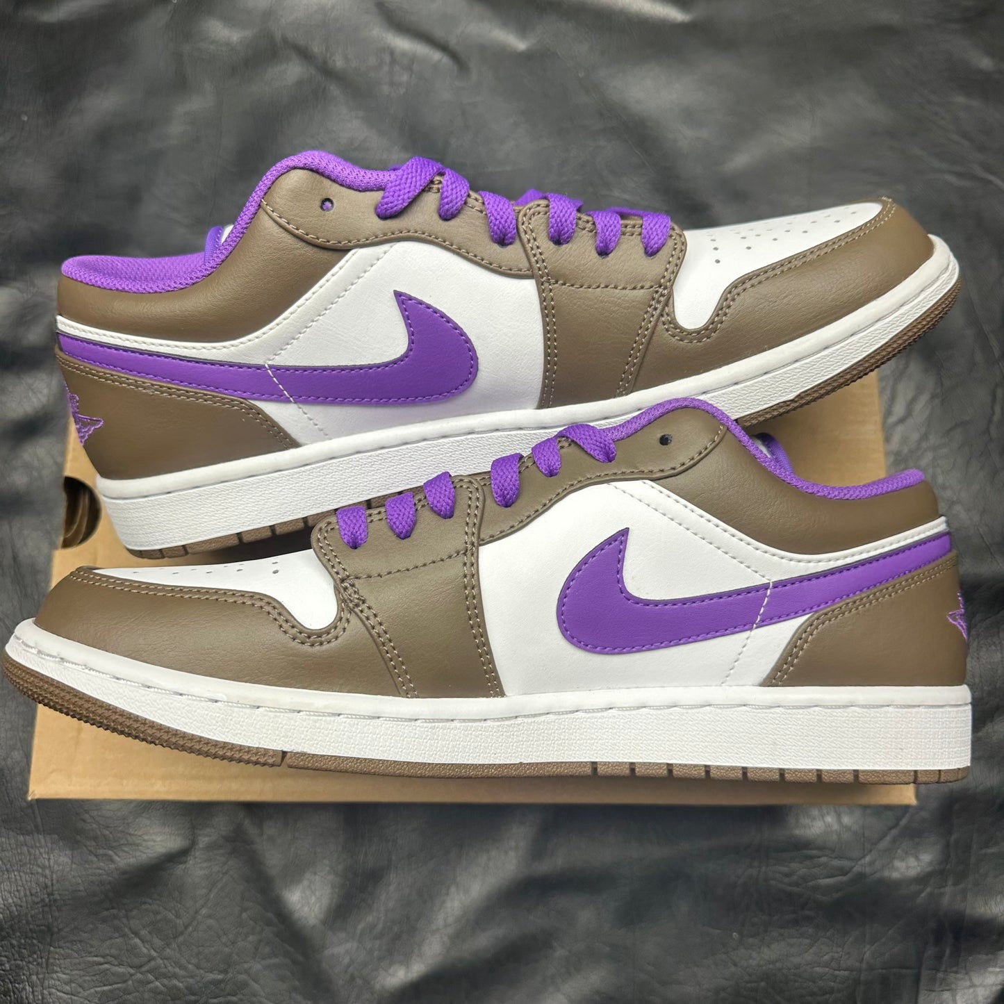 Jordan 1 Low Purple Mocha *REPLACEMENT BOX*