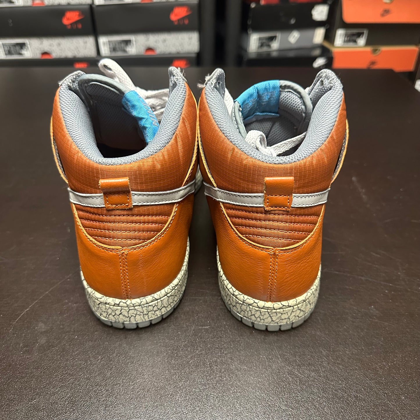 Nike SB Dunk High Earthquake Dark Orange (Pre-Owned) (10.5) *NO BOX*