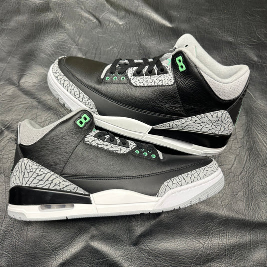 Jordan 3 Retro Green Glow (10.5) *NO BOX*