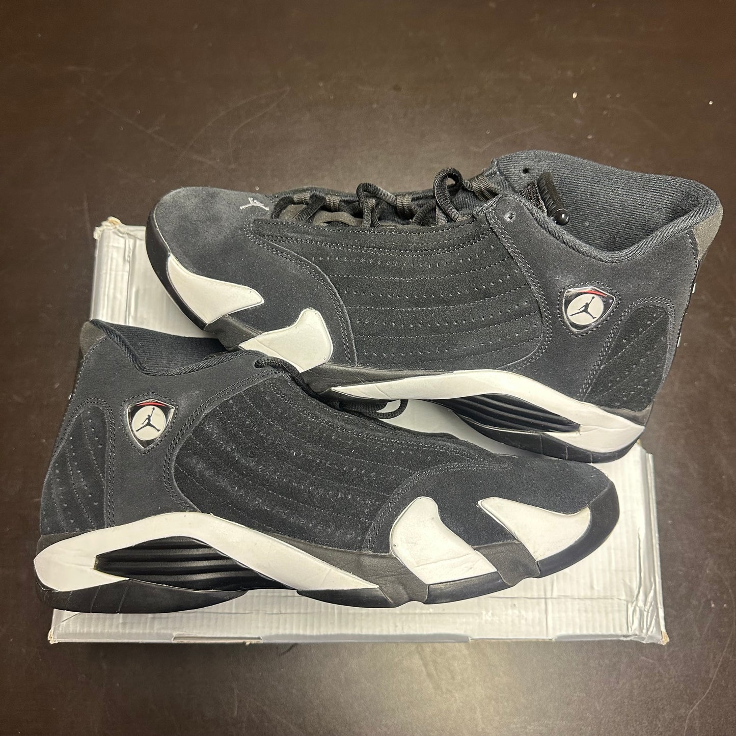 Jordan 14 Retro Black White (Pre-Owned) (10.5)