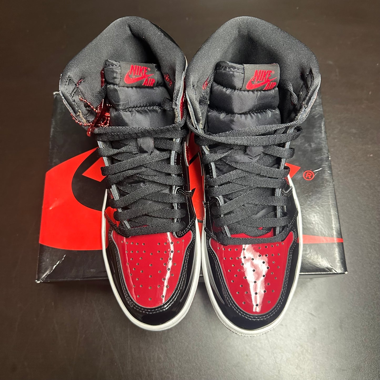 Jordan 1 Retro Patent Bred (Pre-Owned) (8)