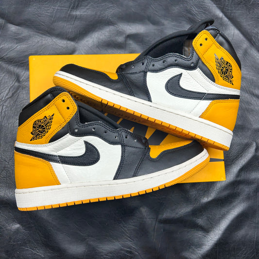 Jordan 1 Retro High Yellow Toe (Tried-On) (9)