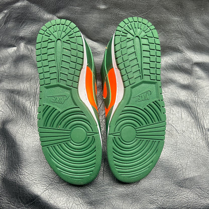 Nike Dunk Low Miami Hurricanes (Pre-Owned) Size 9