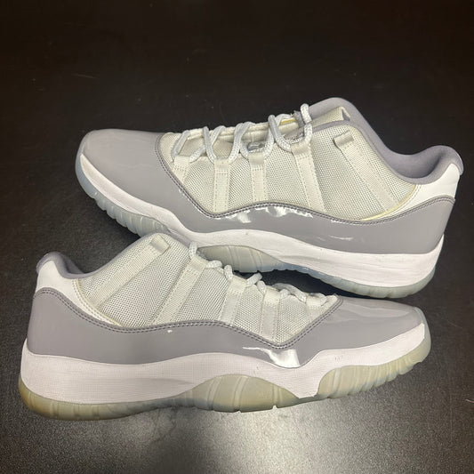 Jordan 11 Retro Low Cement Grey (Pre-Owned) (12) *NO BOX*