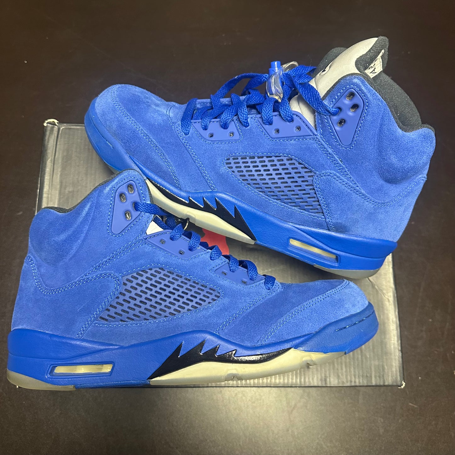 Jordan 5 Retro Blue Suede (Pre-Owned) (10)