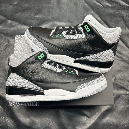 Jordan 3 Retro Green Glow