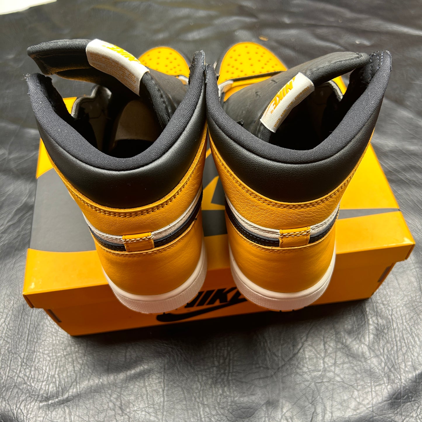 Jordan 1 Retro High Yellow Toe (Tried-On) (9)