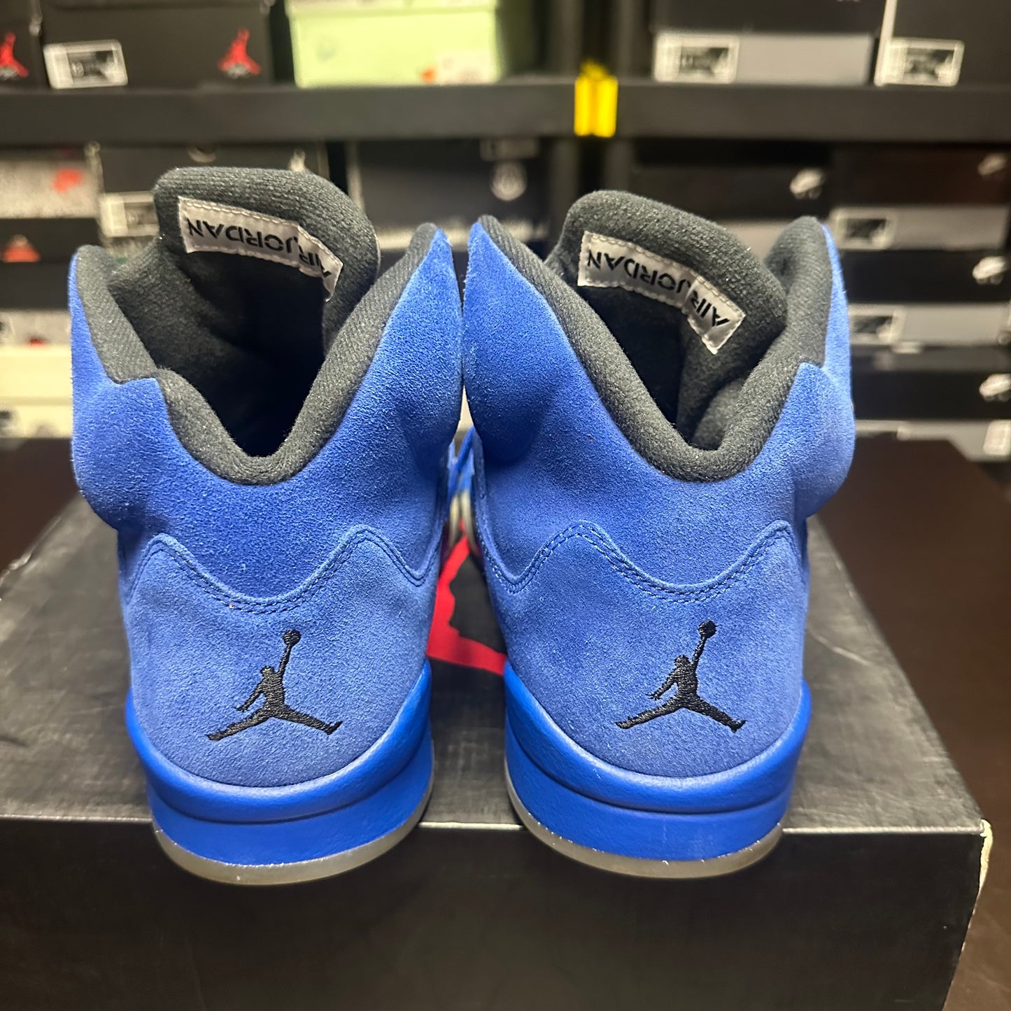 Jordan 5 Retro Blue Suede (Pre-Owned) (10)