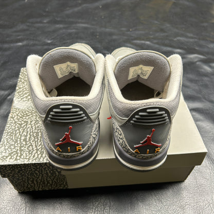 Jordan 3 Retro Cool Grey (2021) (Pre-Owned) Size 9.5