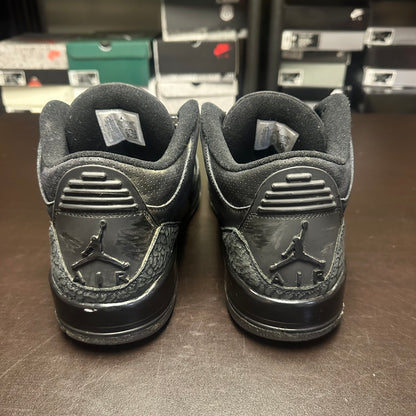 Jordan 3 Retro Black Cat (Pre-Owned) (11.5) *NO BOX*
