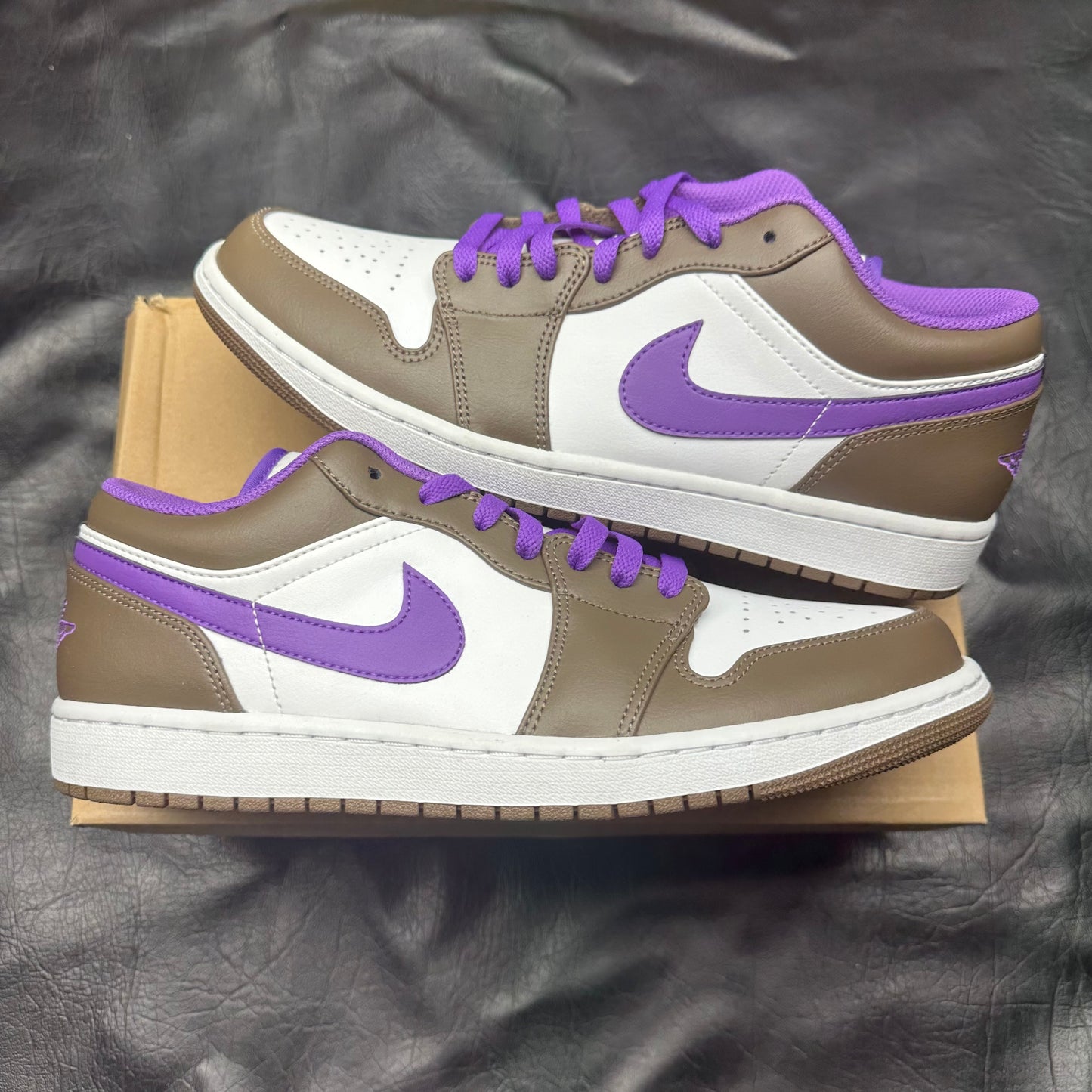 Jordan 1 Low Purple Mocha *REPLACEMENT BOX*