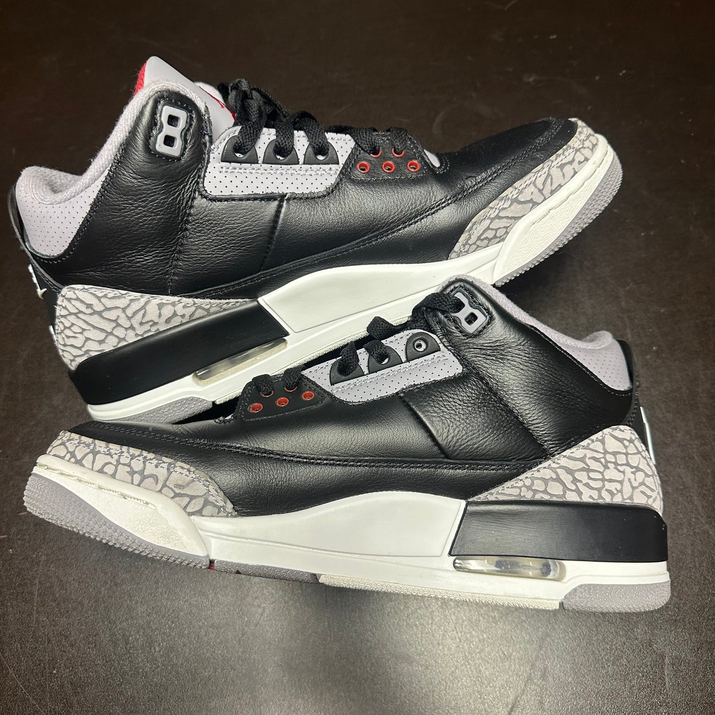 Jordan 3 Retro Black Cement (Pre-Owned) (9) *NO BOX*