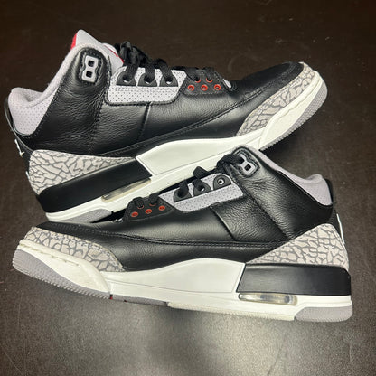 Jordan 3 Retro Black Cement (Pre-Owned) (9) *NO BOX*