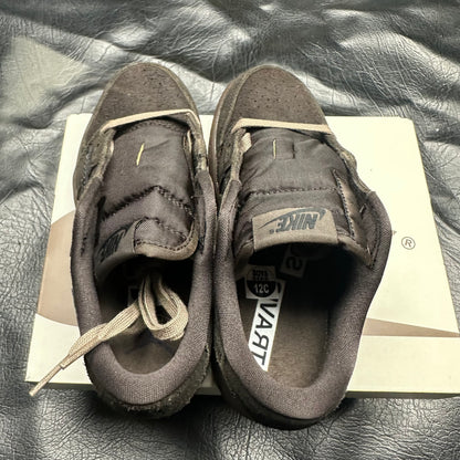 Jordan 1 Retro Low Travis Scott Velvet Brown (PRESCHOOL)