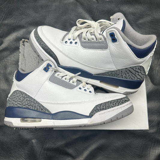 Jordan 3 Retro Midnight Navy (Pre-Owned) (9.5)