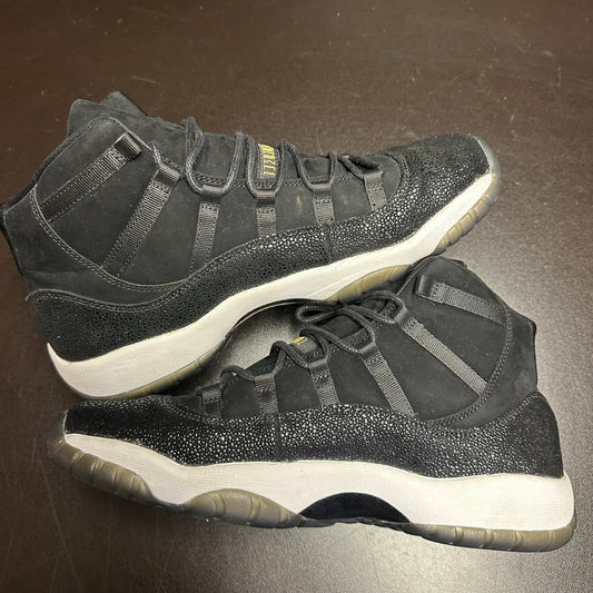Jordan 11 Retro Heirness Black Stingray (GS) (Pre-Owned) (10.5) *NO BOX*
