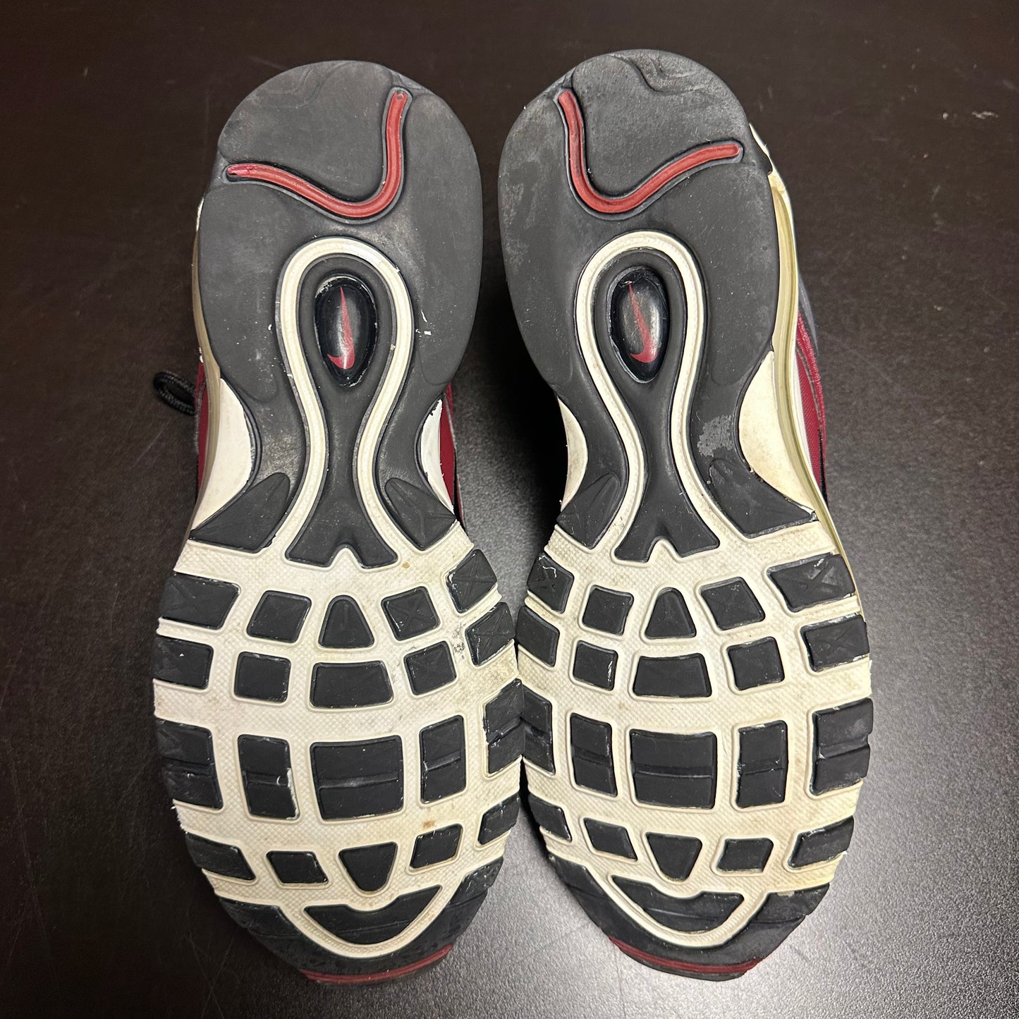 Nike Air Max 97 Black Team Red (Pre-Owned) (9) *NO BOX*