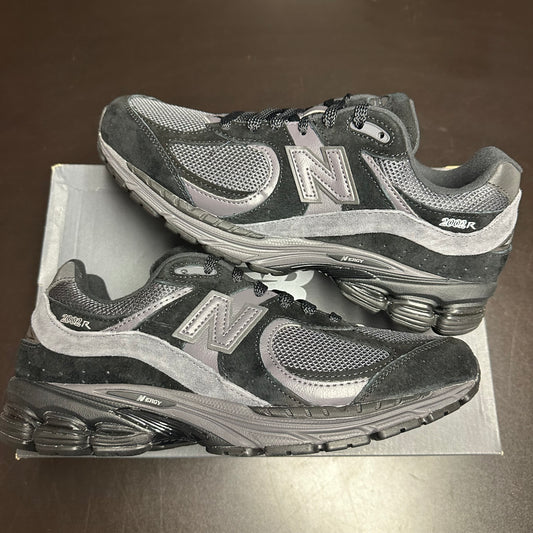 New Balance 2002R Black Dark Grey