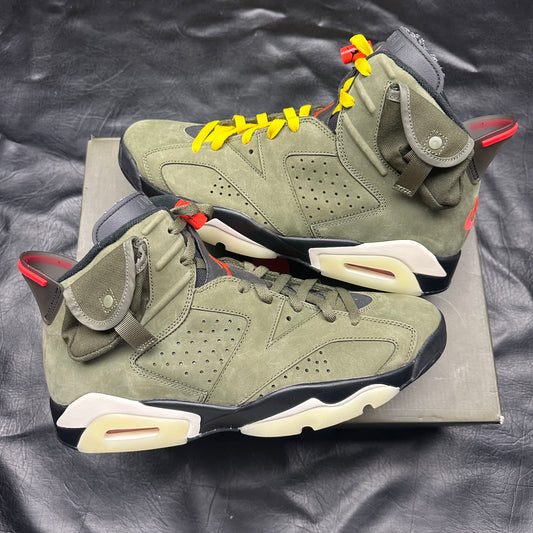 Jordan 6 Retro Travis Scott Olive