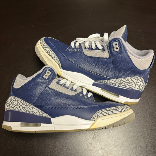 Jordan 3 Retro Georgetown (Pre-Owned) (10.5) *NO BOX*